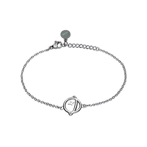 Bracciale Lady Chic Acciaio Saturno e Cristalli - Bracciali Donna | Stroili