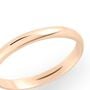 Fede Classica Leggera 2.5 mm Oro Rosa