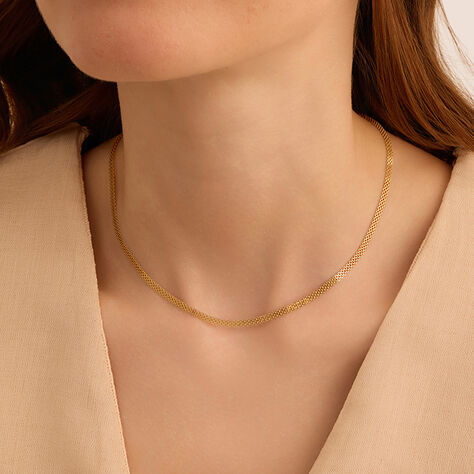 Catena Silver Collection Argento Dorato - Collane Catena Donna | Stroili