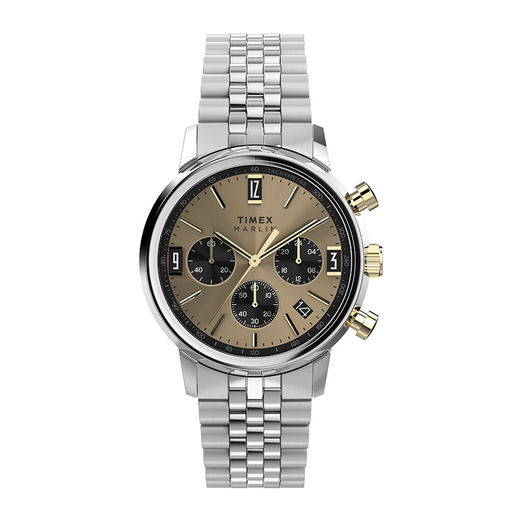 Orologio Al Quarzo Timex Marlin Quartz Chronograph Tw2w60100