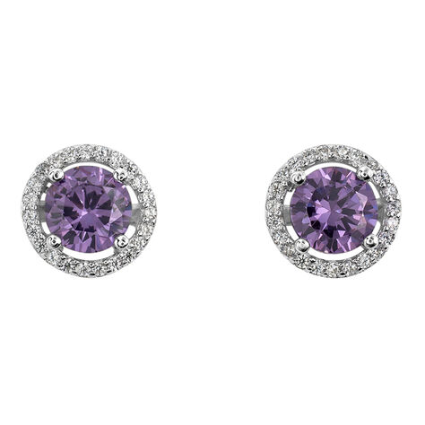 Orecchini Lobo Punto Luce Silver Rainbow Argento Rodiato Cubic Zirconia - Orecchini a Lobo Donna | Stroili