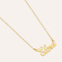 Collana Elena Gold Names Oro Giallo