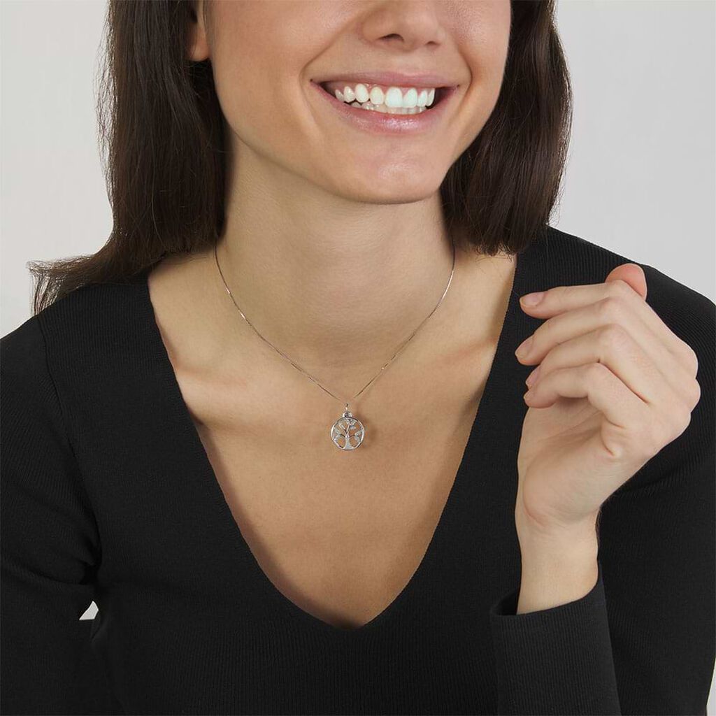 Pendente Love Beats Argento Rodiato