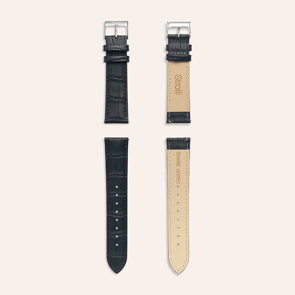 Cinturino Stroili Cinturino Pelle Nero - Cinturini per Orologi Uomo | Stroili