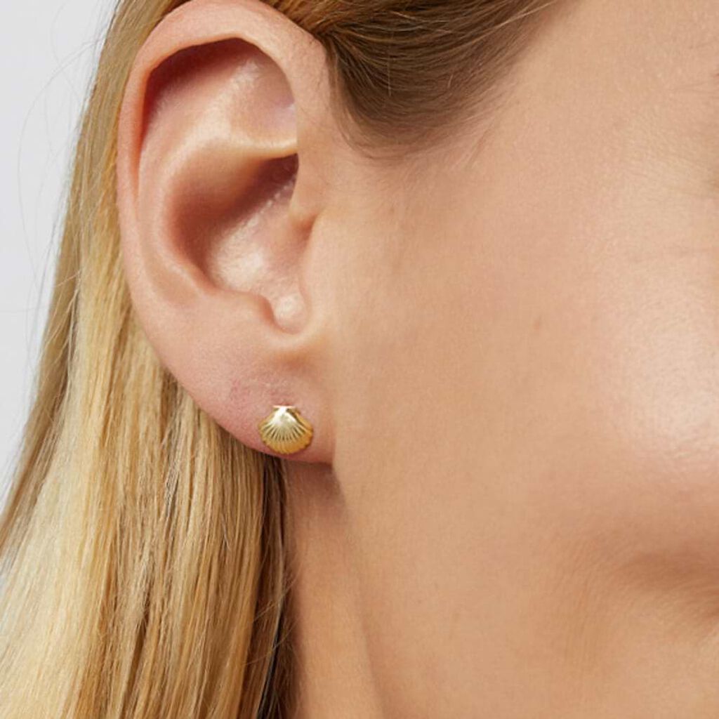 Orecchini Lobo Beverly Oro Giallo - Orecchini a Lobo Donna | Stroili