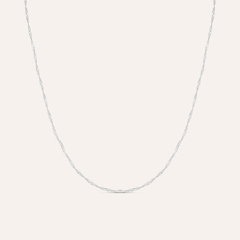 Catenina Poème Oro Bianco - Catenina Donna | Stroili