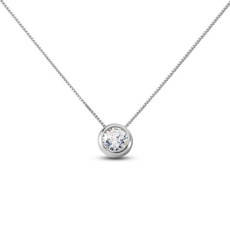 Collana Punto Luce Silver Elegance Argento Rodiato Cubic Zirconia - Collane Punto Luce Donna | Stroili