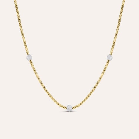 Collana Golden Lover Oro Bicolore - Collane Donna | Stroili