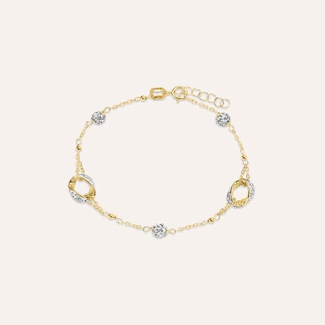 Bracciale Christelle Oro Giallo Cristallo - Bracciali Donna | Stroili