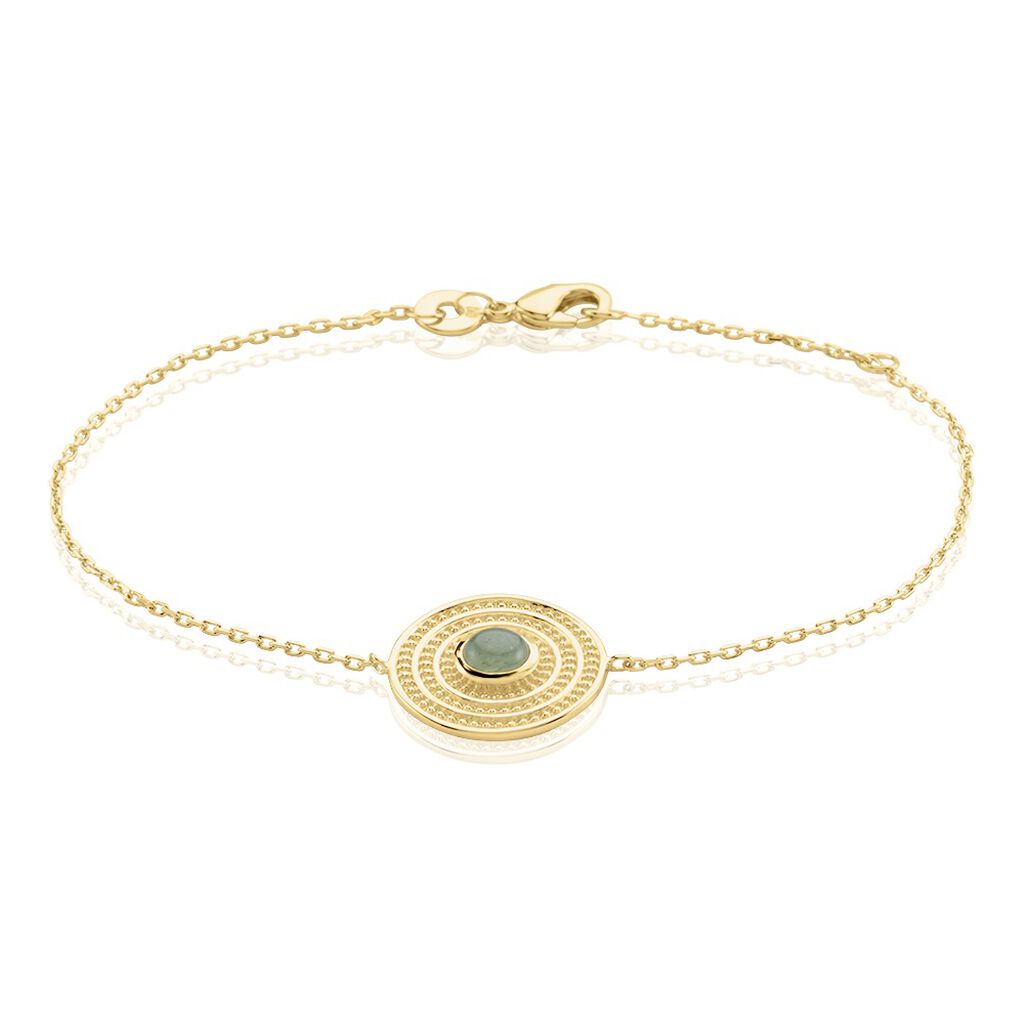 Bracciale Golden Dream Placcato Oro Giallo Avventurina - Bracciali Amicizia Donna | Stroili