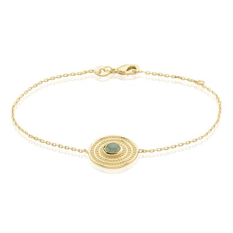 Bracciale Golden Dream Placcato Oro Giallo Avventurina - Bracciali Amicizia Donna | Stroili