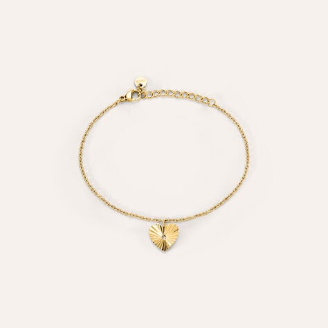 Bracciale Lady Code Acciaio Dorato - Bracciali Love Donna | Stroili