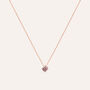 Collana Punto Luce Silver Rainbow Argento Rosato Cubic Zirconia