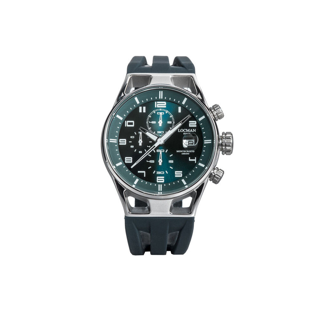Orologio Al Quarzo Locman Montecristo 0542a19s-00ptwhsl - Orologi con Datario Uomo | Stroili