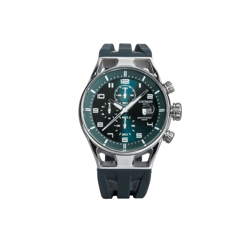 Orologio Al Quarzo Locman Montecristo 0542a19s-00ptwhsl - Orologi con Datario Uomo | Stroili