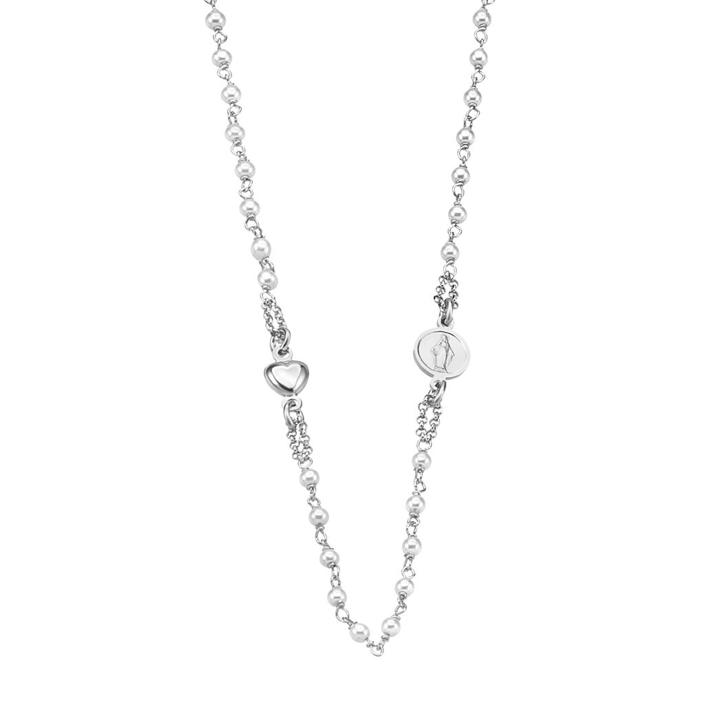 Collana Silver Soul Argento Rodiato Perla sintentica - Collane Donna | Stroili