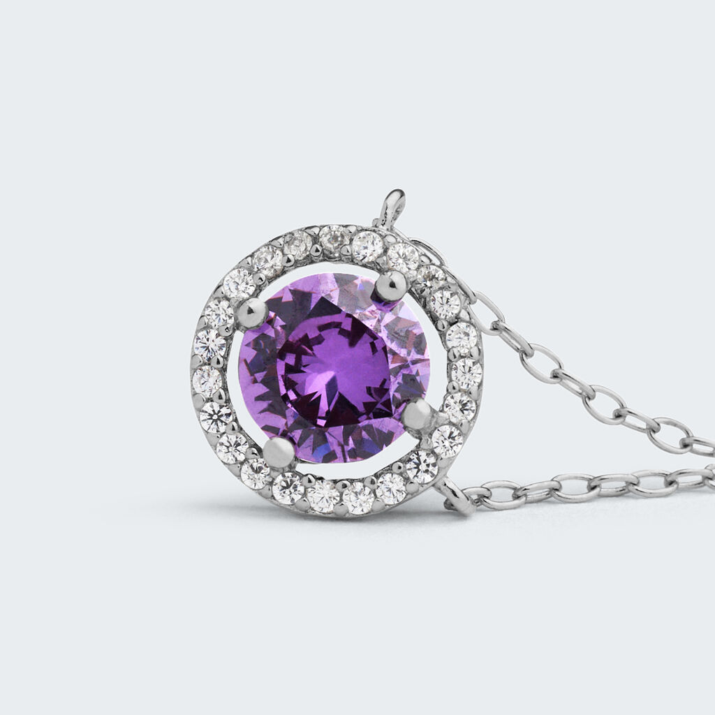 Collana Punto Luce Silver Rainbow Argento Rodiato Cubic Zirconia - Collane Punto Luce Donna | Stroili