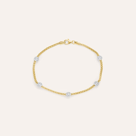 Bracciale Golden Lover Oro Bicolore - Bracciali Donna | Stroili