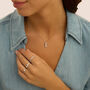 Anello Trilogy Diamotion Oro Bianco Diamante