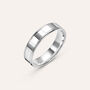 Fede Classica 4.5 mm Oro Bianco