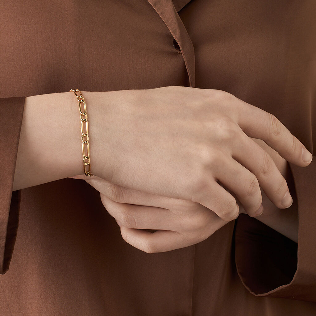 Bracciale Catena Colette Oro Giallo - Bracciali Unisex | Stroili