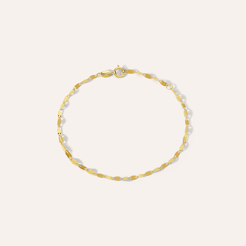 Bracciale Catena Mon Petit Oro Giallo