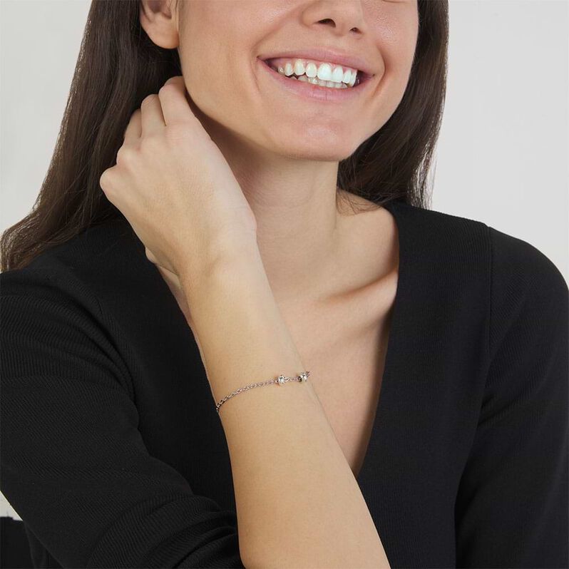 Bracciale Love Beats Argento Rodiato - Bracciali Donna | Stroili