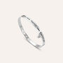 Bangle Sunrise Acciaio Cristallo