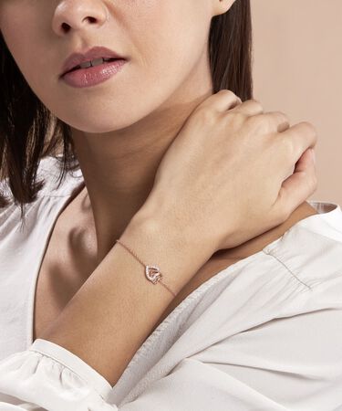Bracciale Silver Moments Argento Rosa Cubic Zirconia