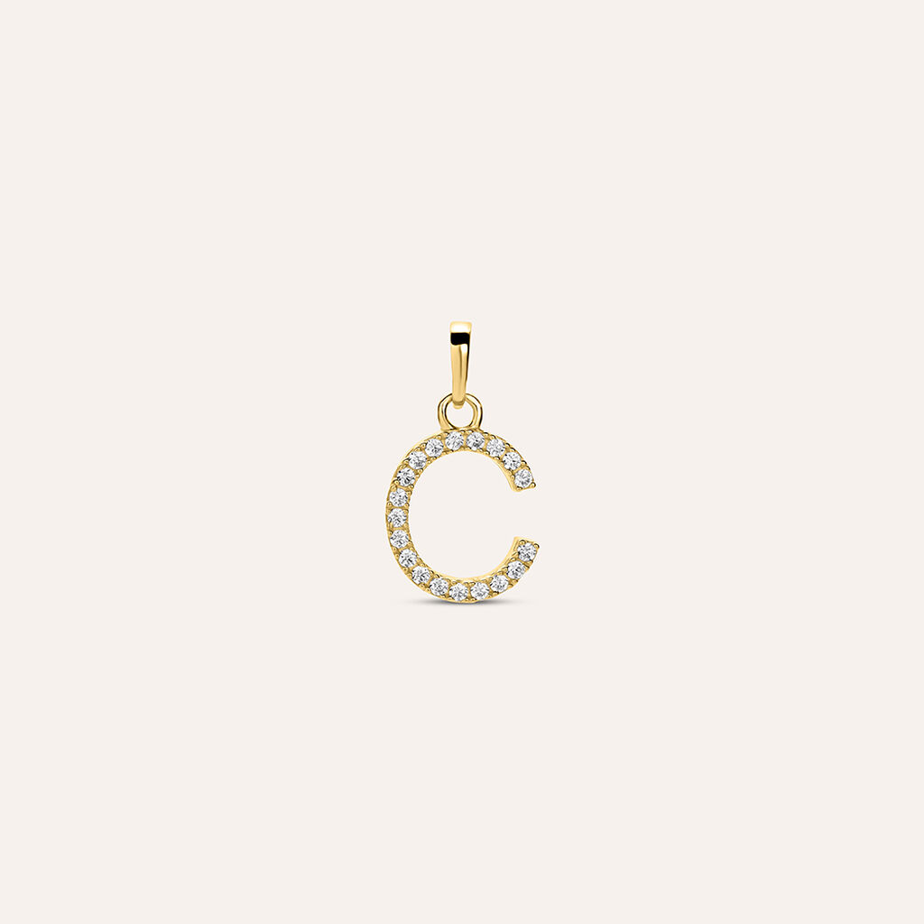 Pendente Poème Oro Giallo Cubic Zirconia - Ciondoli Donna | Stroili