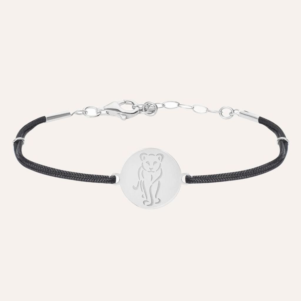 Bracciale Gentleman Argento Rodiato
