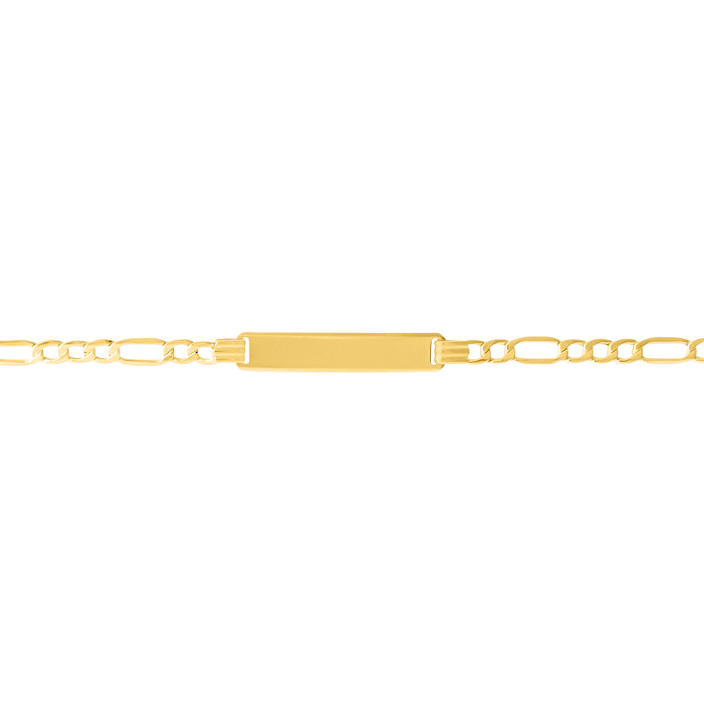 Bracciale Con Targhetta L'homme Or Oro Giallo - Bracciali con Incisione Uomo | Stroili