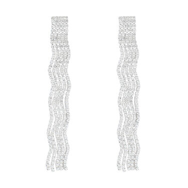 Orecchini Pendenti Romantic Shine Metallo Cristallo
