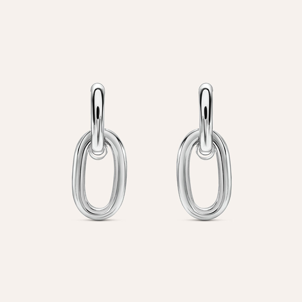 Orecchini Pendenti Silver Collection Argento Rodiato