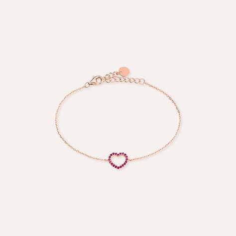 Bracciale Silver Rainbow Argento Rosa Cubic Zirconia - Bracciali Amicizia Donna | Stroili