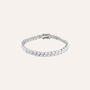 Bracciale Tennis Silver Elegance Argento Rodiato Cubic Zirconia