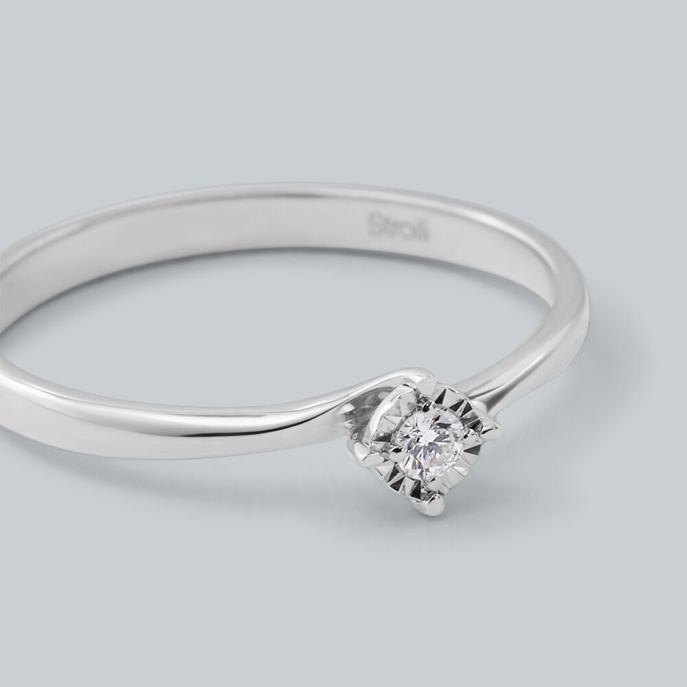 Anello solitario stroili oro prezzi clearance