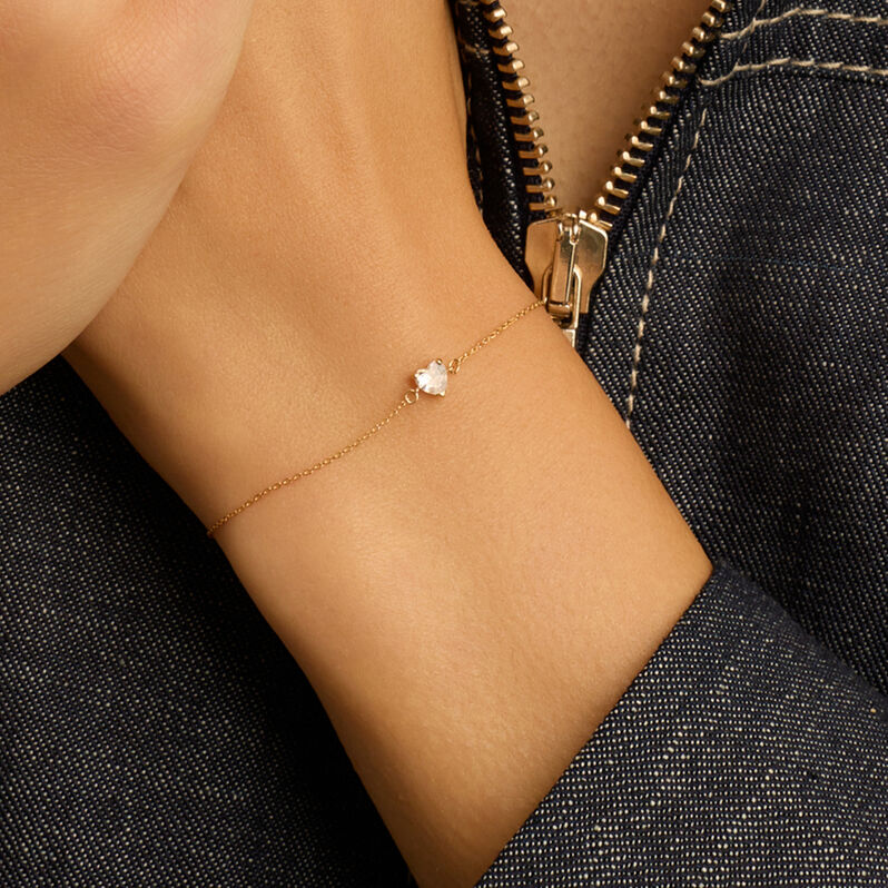 Bracciale Punto Luce Claire Oro Giallo Cubic Zirconia - Bracciali Amicizia Donna | Stroili