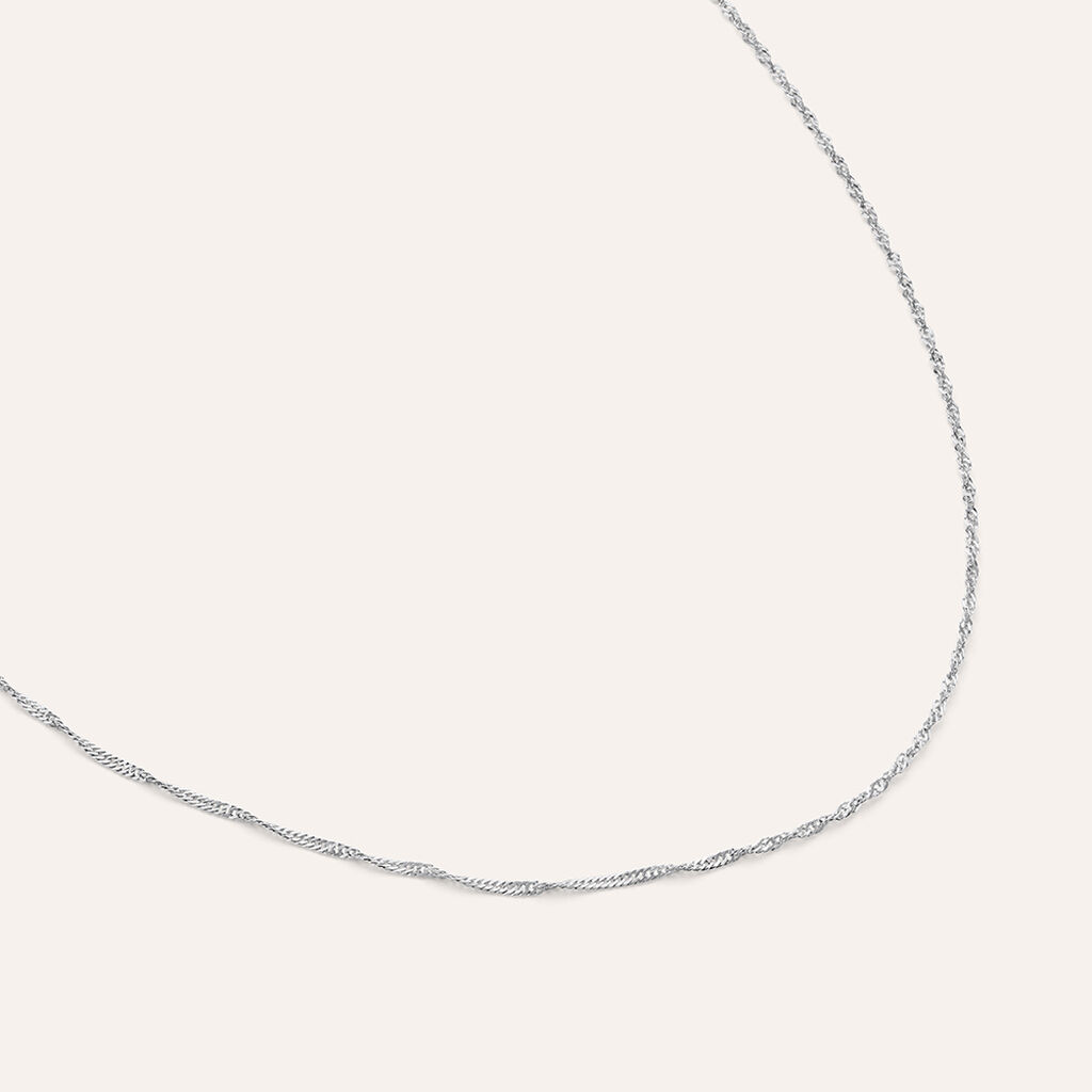 Catenina Silver Collection Argento Rodiato - Catenina Donna | Stroili