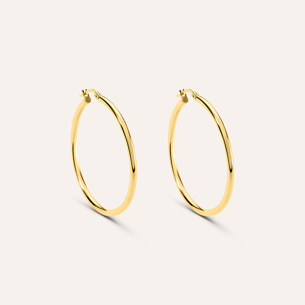 Orecchini A Cerchio Toujours Oro Giallo