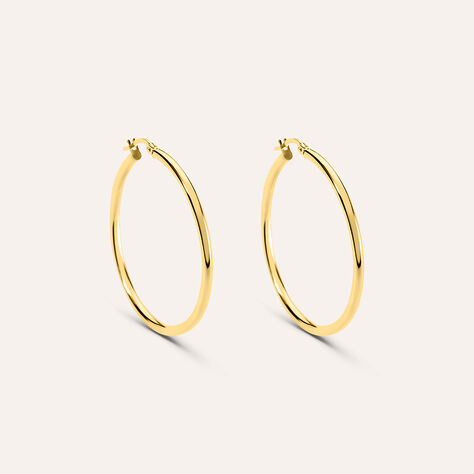 Orecchini A Cerchio Toujours Oro Giallo - Orecchini a Cerchio Donna | Stroili