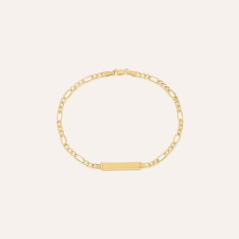 Bracciale Con Targhetta Oro Uomo Oro Giallo - Bracciali Uomo | Stroili