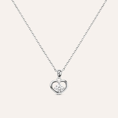 Collana Silver Elegance Argento Rodiato Cubic Zirconia