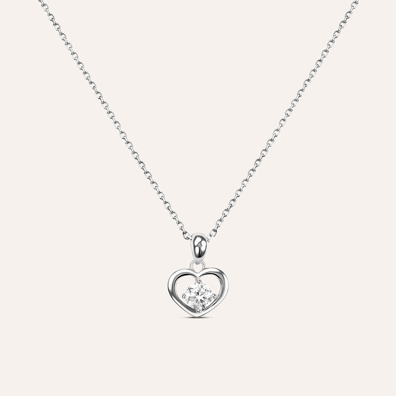 Collana Silver Elegance Argento Rodiato Cubic Zirconia - Collane Donna | Stroili