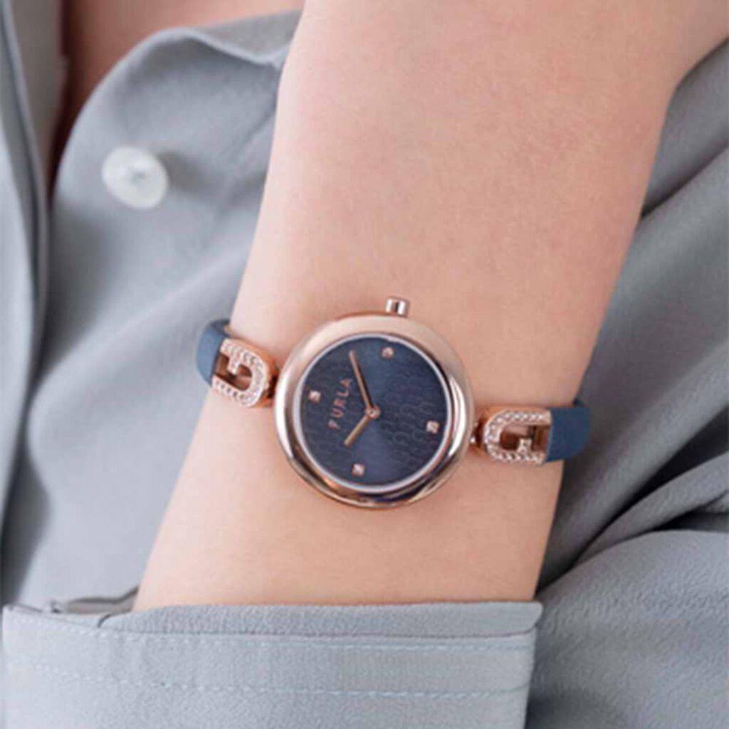 Orologio Al Quarzo Furla Bangle Leather Ww00010011l3 - Orologi solo Tempo Donna | Stroili