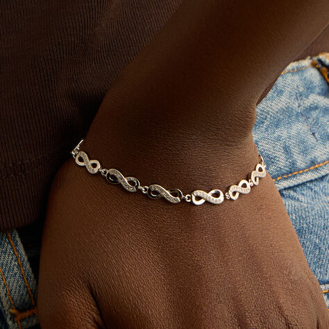 Bracciale Silver Moments Argento Rodiato Cubic Zirconia - Bracciali Amicizia Donna | Stroili