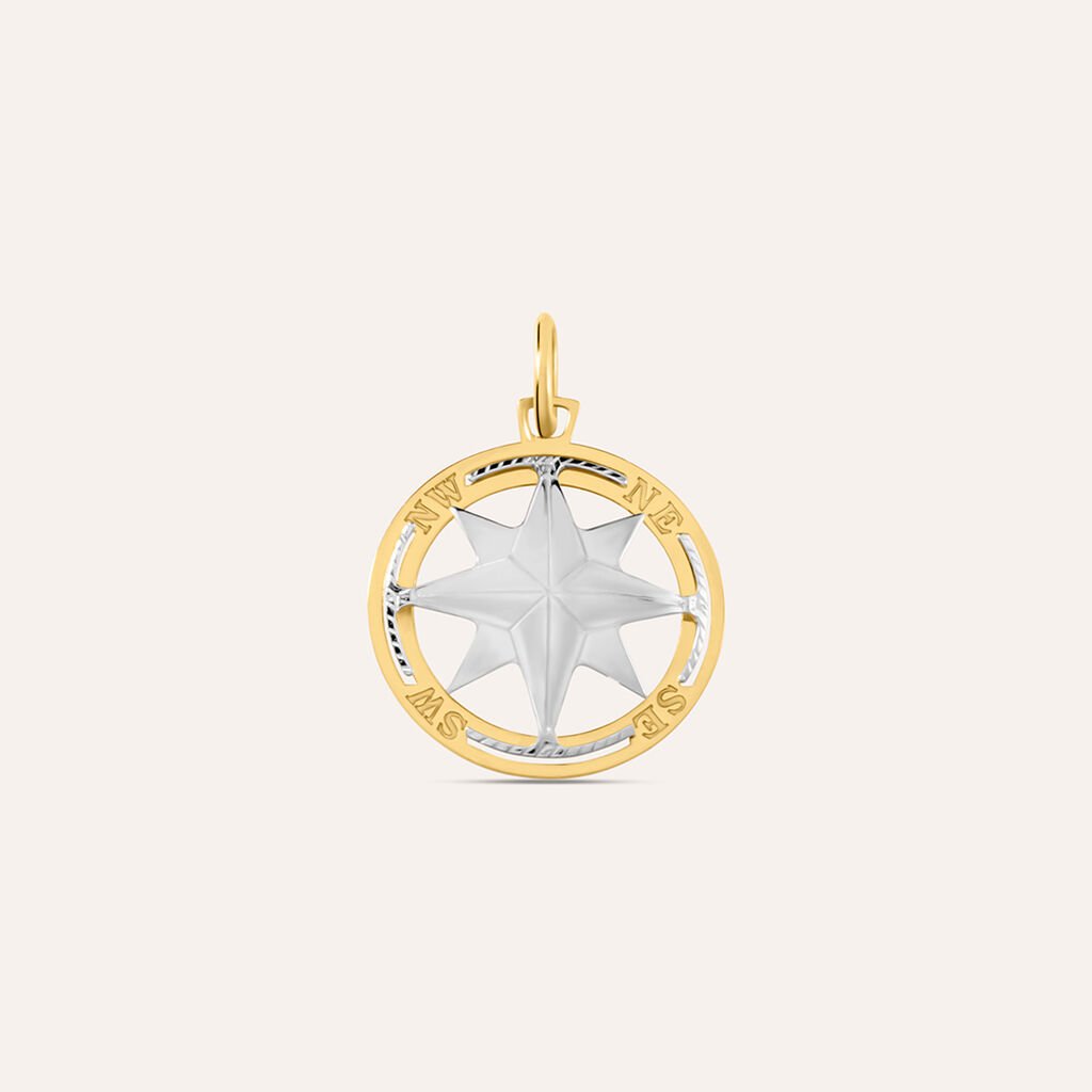 Pendente L'homme Or Oro Bicolore