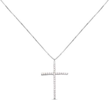 Collana Holy Oro Bianco Cubic Zirconia