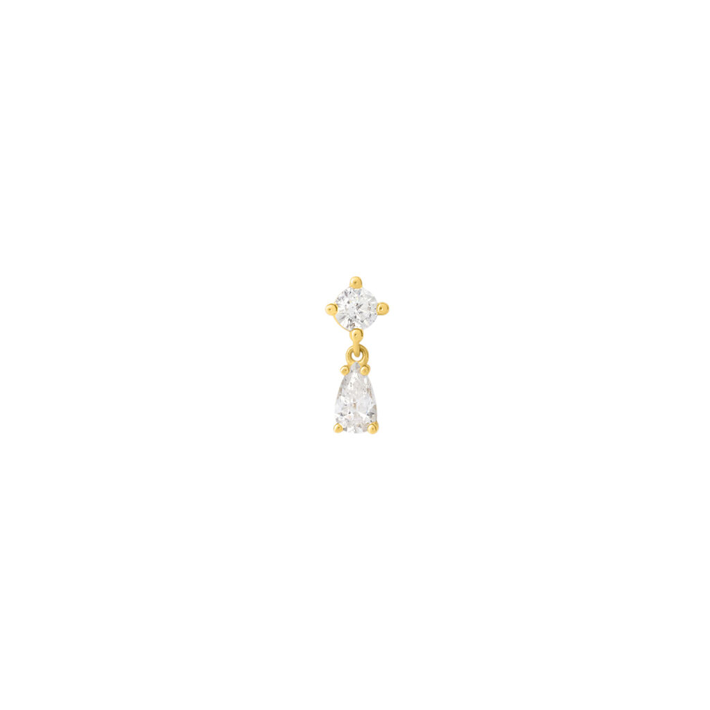 Piercing Orecchio Bon Ton Oro Giallo Cubic Zirconia - Piercing Orecchio Donna | Stroili