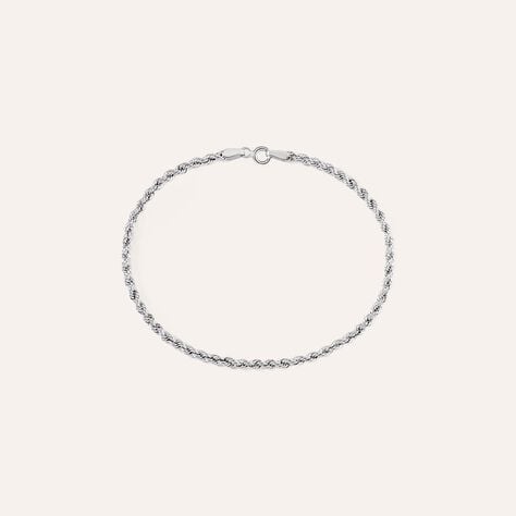 Bracciale Catena Colette Oro Bianco - Bracciali Donna | Stroili